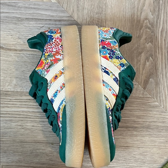 Green Floral Liberty London Samba’s - Picture 2 of 6